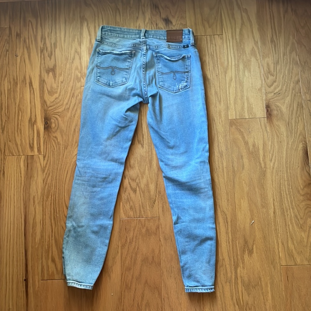 Lucky Brand Low Rise Ripped Jeans - Picture 3 of 3